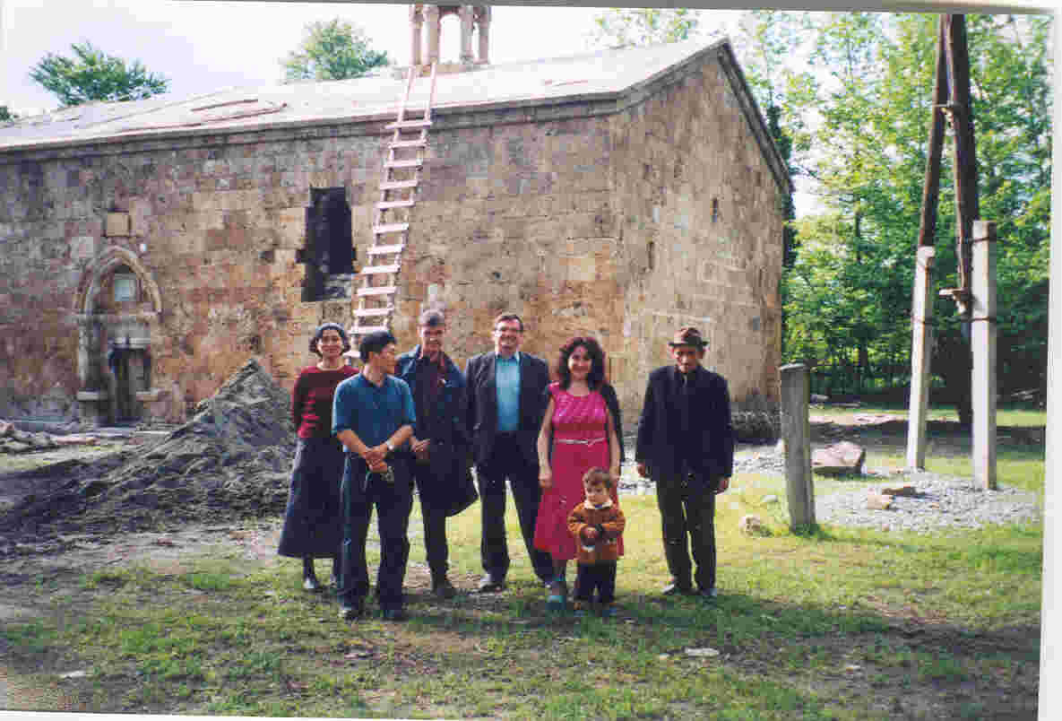 Участники семинара по переводу Библии на удинский язык