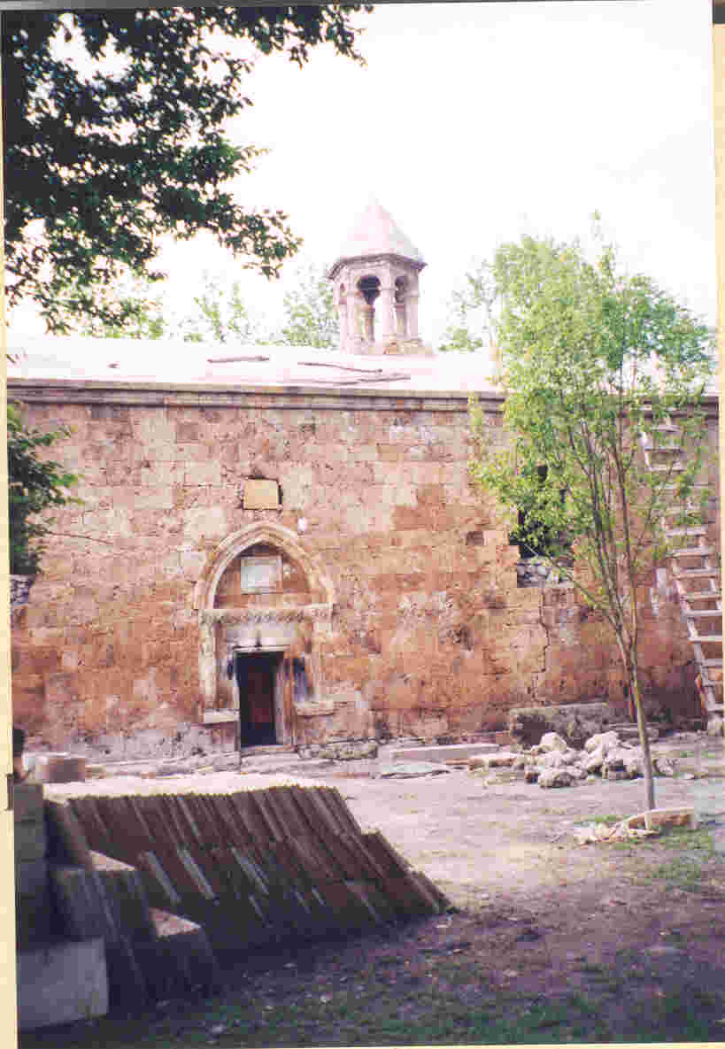Вид ниджской церкви