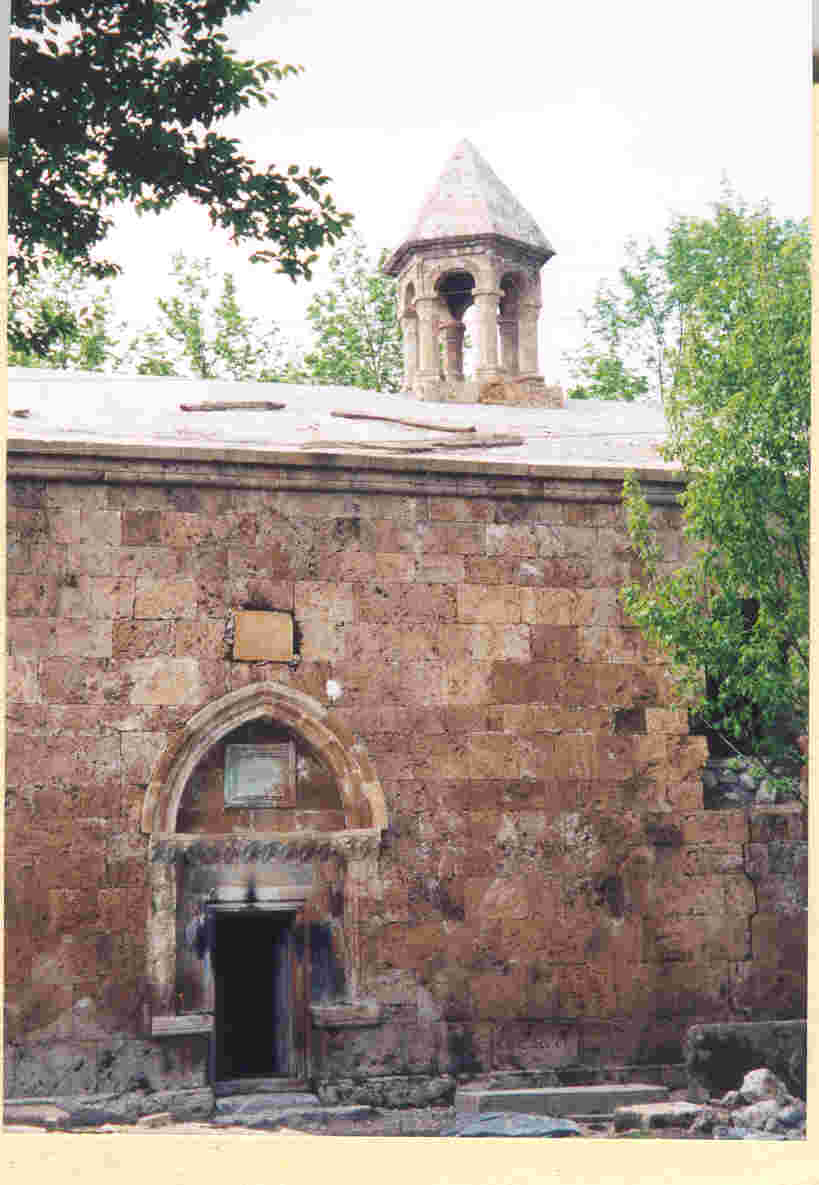 Вид ниджской церкви